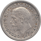 1927 SIXPENCE ( GVF ) - SIXPENCE - Cambridgeshire Coins