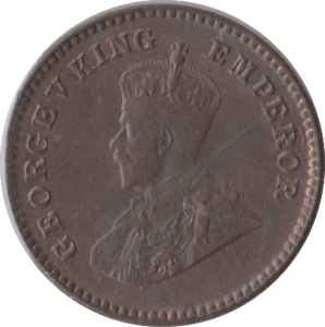 1928 1/12 ANNA INDIA - WORLD COINS - Cambridgeshire Coins