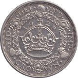 1928 CROWN ( AUNC ) - CROWN - Cambridgeshire Coins