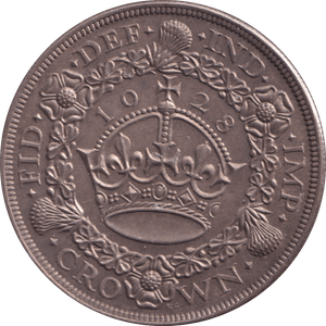 1928 CROWN ( EF ) - CROWN - Cambridgeshire Coins