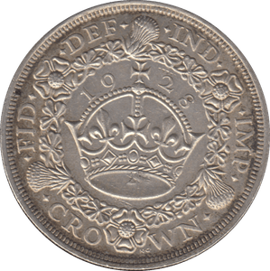 1928 CROWN ( EF ) - CROWN - Cambridgeshire Coins