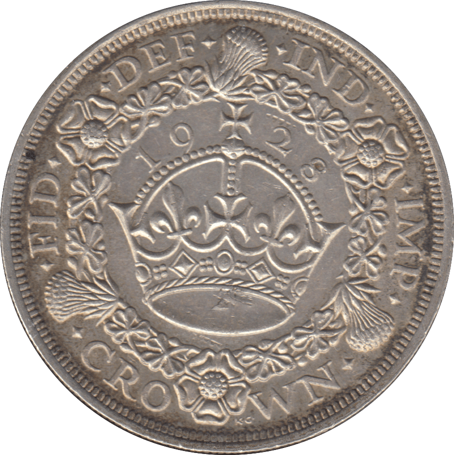 1928 CROWN ( EF ) - CROWN - Cambridgeshire Coins