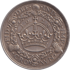 1928 CROWN ( EF ) - CROWN - Cambridgeshire Coins