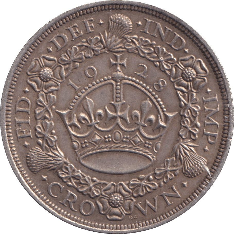 1928 CROWN ( EF ) - CROWN - Cambridgeshire Coins