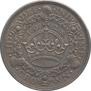 1928 CROWN ( EF ) - CROWN - Cambridgeshire Coins