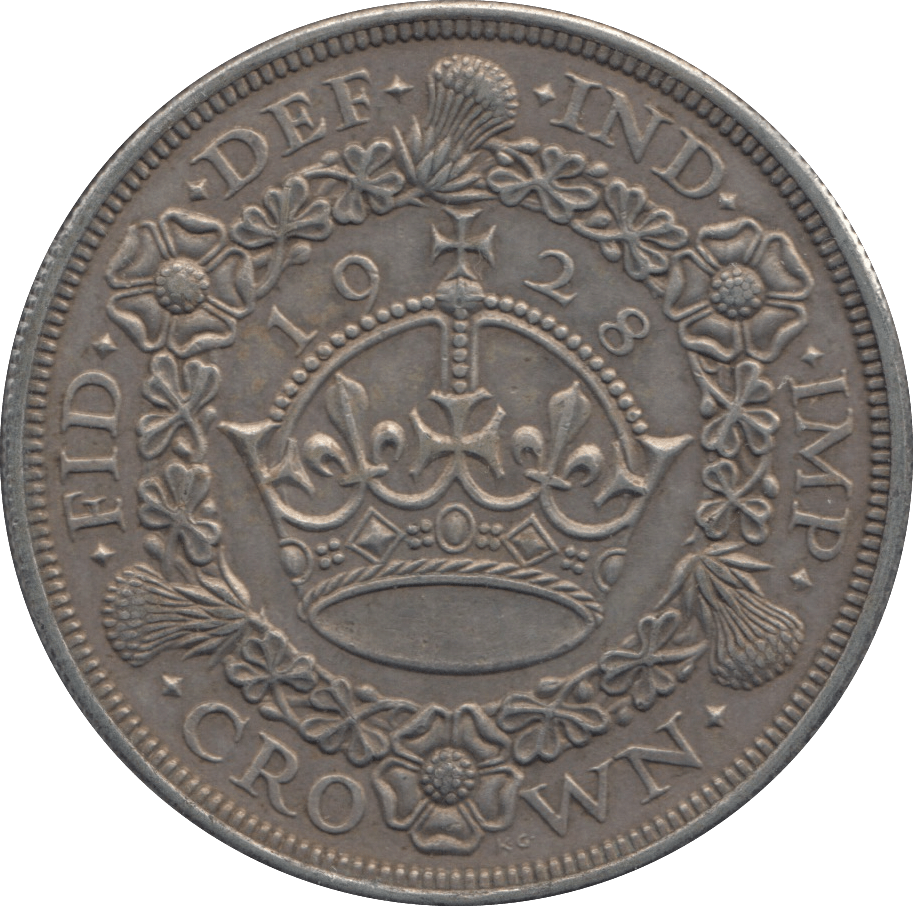 1928 CROWN ( EF ) - CROWN - Cambridgeshire Coins