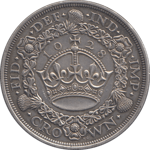 1928 CROWN ( EF ) WREATH - CROWN - Cambridgeshire Coins