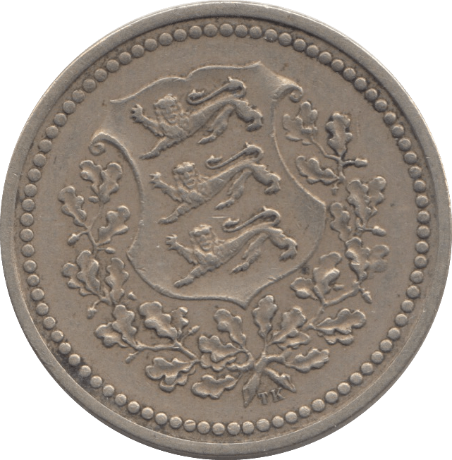 1928 ESTONIA 25 SENTI - WORLD COINS - Cambridgeshire Coins