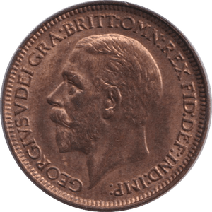 1928 FARTHING ( AUNC ) - FARTHING - Cambridgeshire Coins
