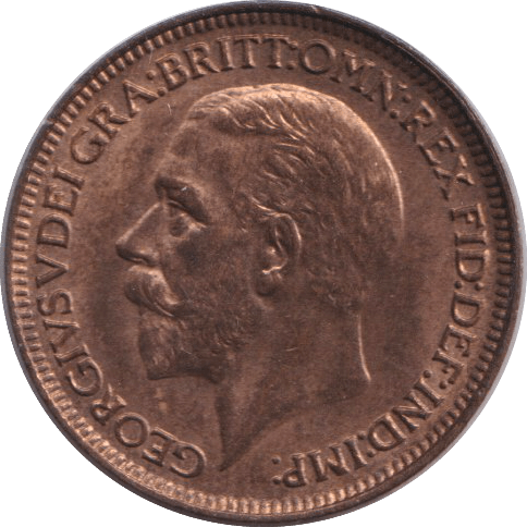 1928 FARTHING ( AUNC ) - FARTHING - Cambridgeshire Coins