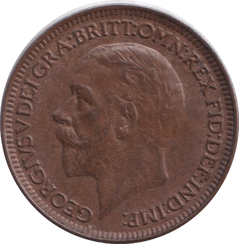1928 FARTHING ( EF ) - FARTHING - Cambridgeshire Coins