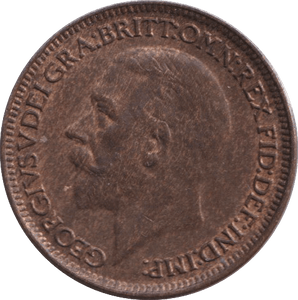 1928 FARTHING ( EF ) - FARTHING - Cambridgeshire Coins