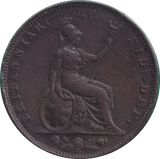1928 FARTHING ( GVF ) - FARTHING - Cambridgeshire Coins