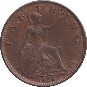 1928 FARTHING ( UNC ) - FARTHING - Cambridgeshire Coins