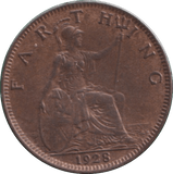1928 FARTHING ( UNC ) - FARTHING - Cambridgeshire Coins