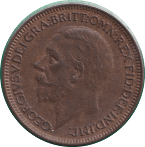 1928 FARTHING ( UNC ) - FARTHING - Cambridgeshire Coins