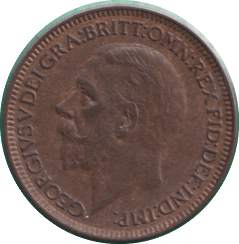 1928 FARTHING ( UNC ) - FARTHING - Cambridgeshire Coins