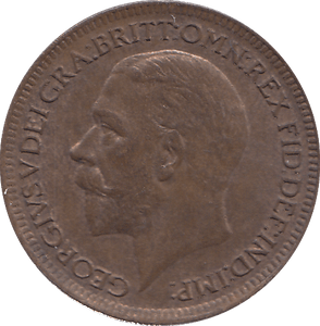 1928 FARTHING ( UNC ) - FARTHING - Cambridgeshire Coins