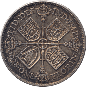 1928 FLORIN ( AUNC ) - FLORIN - Cambridgeshire Coins