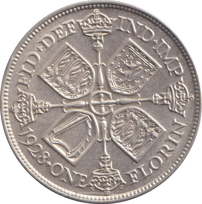 1928 FLORIN ( AUNC ) - FLORIN - Cambridgeshire Coins