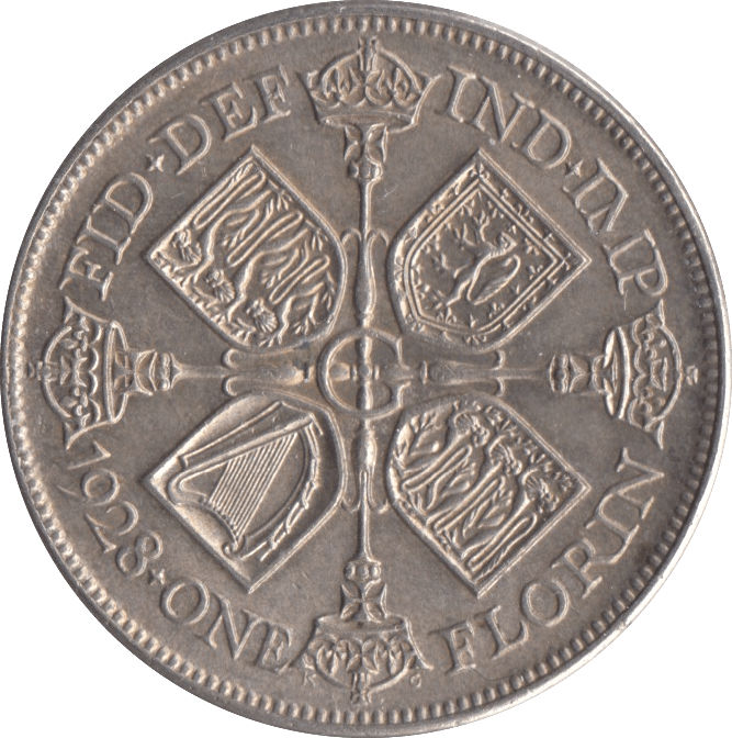 1928 FLORIN ( AUNC ) - FLORIN - Cambridgeshire Coins
