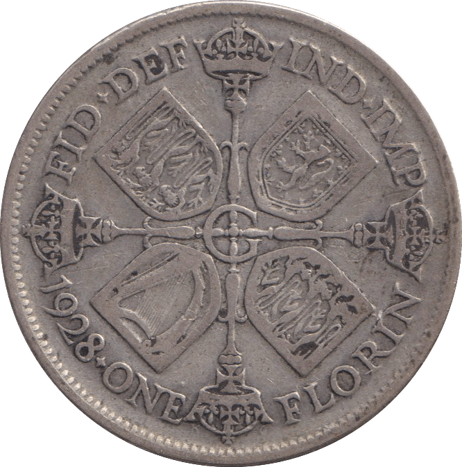 1928 FLORIN ( GF ) - FLORIN - Cambridgeshire Coins