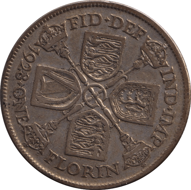 1928 FLORIN ( GF ) - FLORIN - Cambridgeshire Coins