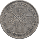 1928 FLORIN ( NF ) - FLORIN - Cambridgeshire Coins