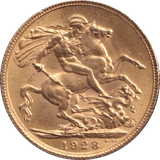 1928 GOLD SOVEREIGN ( AUNC ) PRETORIA MINT - SOVEREIGN - Cambridgeshire Coins