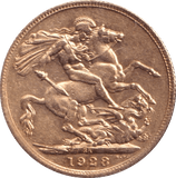 1928 GOLD SOVEREIGN ( AUNC ) PRETORIA MINT - SOVEREIGN - Cambridgeshire Coins