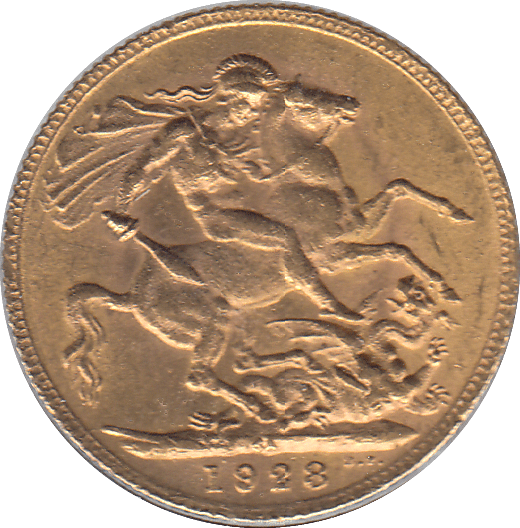 1928 GOLD SOVEREIGN ( EF ) PETORIA MINT - Sovereign - Cambridgeshire Coins