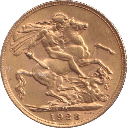 1928 GOLD SOVEREIGN ( EF ) PRETORIA MINT - SOVEREIGN - Cambridgeshire Coins