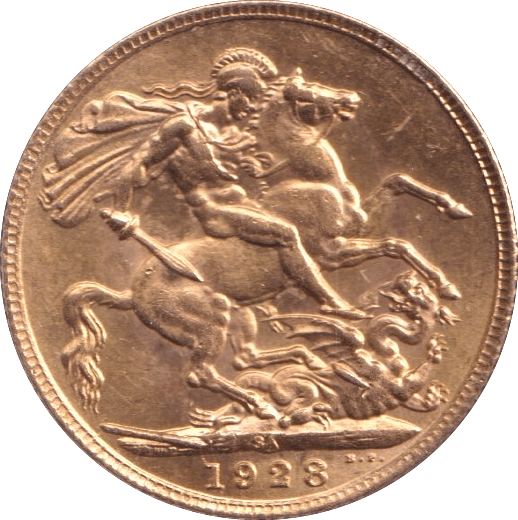 1928 GOLD SOVEREIGN ( UNC ) PRETORIA MINT 2 - SOVEREIGN - Cambridgeshire Coins