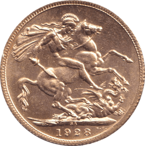 1928 GOLD SOVEREIGN ( UNC ) PRETORIA MINT - SOVEREIGN - Cambridgeshire Coins