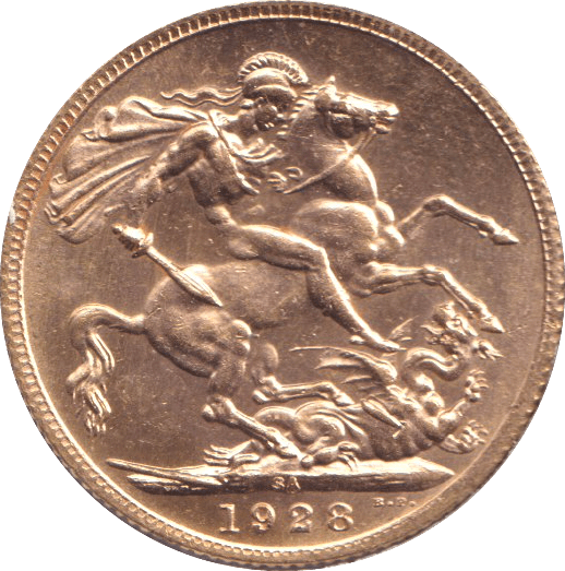 1928 GOLD SOVEREIGN ( UNC ) PRETORIA MINT - SOVEREIGN - Cambridgeshire Coins