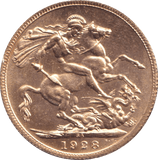 1928 GOLD SOVEREIGN ( UNC ) PRETORIA MINT - SOVEREIGN - Cambridgeshire Coins