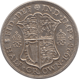 1928 HALFCROWN ( AUNC ) - HALFCROWN - Cambridgeshire Coins
