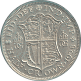 1928 HALFCROWN ( EF ) - HALFCROWN - Cambridgeshire Coins