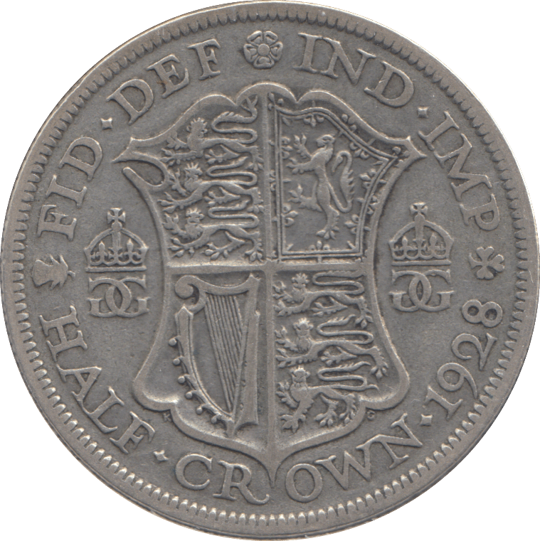 1928 HALFCROWN ( GF ) - HALFCROWN - Cambridgeshire Coins