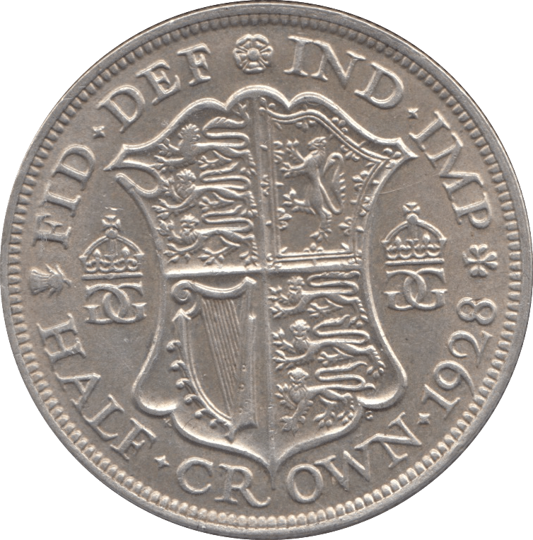 1928 HALFCROWN ( GF ) - HALFCROWN - Cambridgeshire Coins