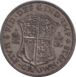 1928 HALFCROWN ( GF ) - HALFCROWN - Cambridgeshire Coins