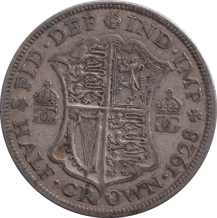 1928 HALFCROWN ( GF ) - HALFCROWN - Cambridgeshire Coins