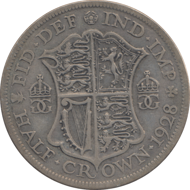 1928 HALFCROWN ( GF ) - HALFCROWN - Cambridgeshire Coins