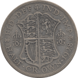 1928 HALFCROWN ( GF ) - HALFCROWN - Cambridgeshire Coins