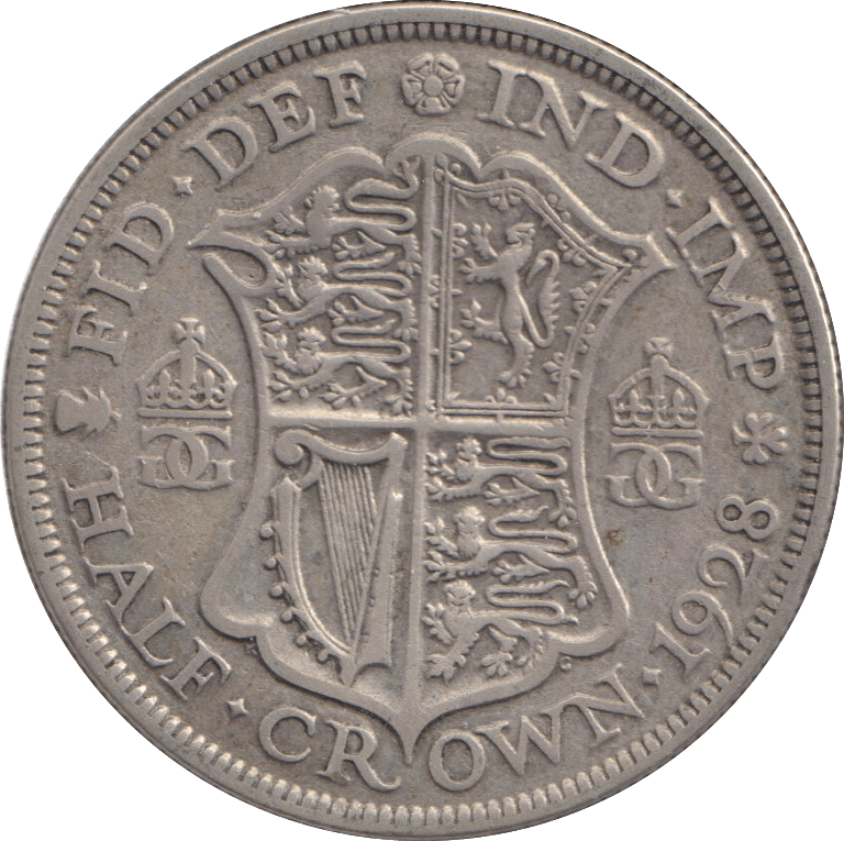 1928 HALFCROWN ( GF ) - WORLD COINS - Cambridgeshire Coins