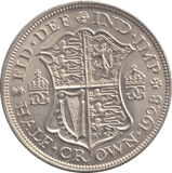1928 HALFCROWN ( UNC ) - HALFCROWN - Cambridgeshire Coins
