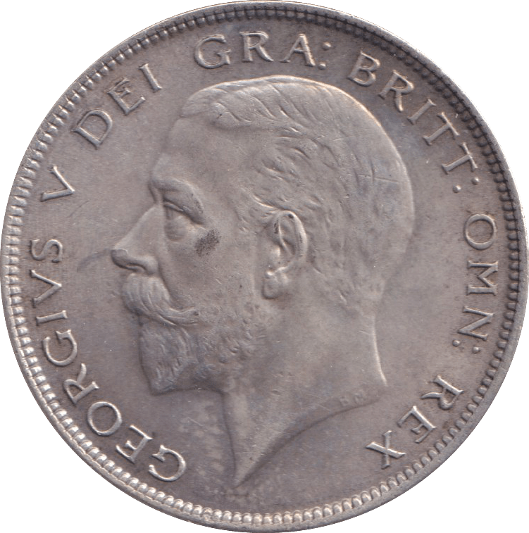 1928 HALFCROWN ( UNC ) - HALFCROWN - Cambridgeshire Coins