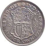 1928 HALFCROWN ( UNC ) - HALFCROWN - Cambridgeshire Coins