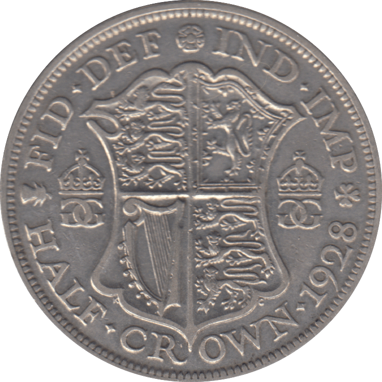 1928 HALFCROWN ( VF ) - HALFCROWN - Cambridgeshire Coins