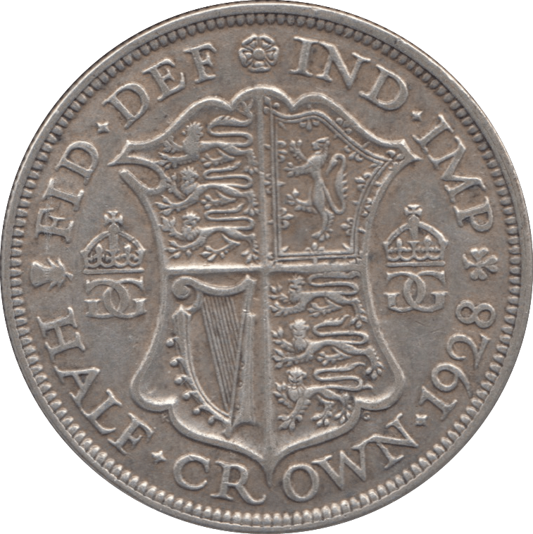 1928 HALFCROWN ( VF ) - HALFCROWN - Cambridgeshire Coins